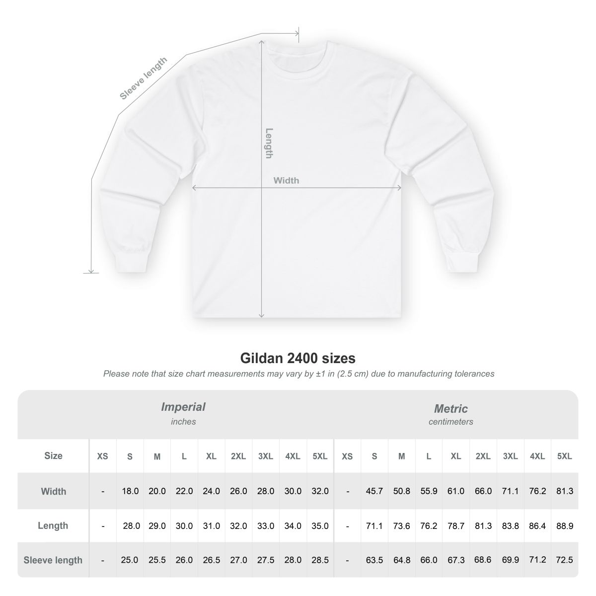 unisex ultra cotton long sleeve tee